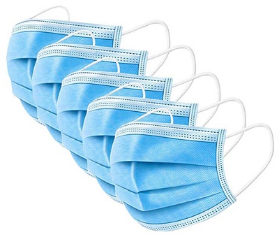 Disposable Surgical/Medical Face Masks with CE/FDA/MSDS