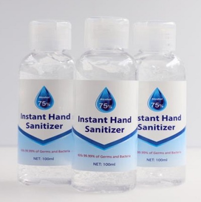 15ml-100ml Hand Gel Sanitizer with CE/FDA/MSDS 106