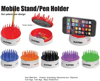 Desk Organizer/Pen Holder/Mobile Stand/Screen Cleaner 883