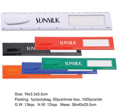 Ruler with Magnifier/Bookmark 547