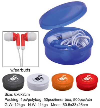 Earbud without Mic in Case 607