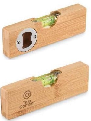 Wooden Bottle Opener with Gradienter