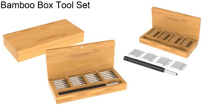 Bamboo Box Tool Set